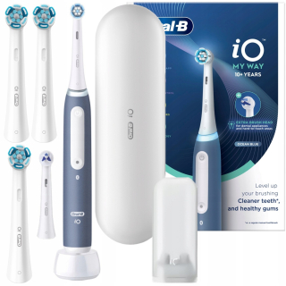 Súprava magnetických zubných kefiek Oral-B iO Series4 My Way Ocean Blue